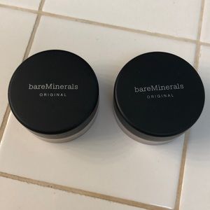 2 for 1 deal! BareMinerals original powder makeup